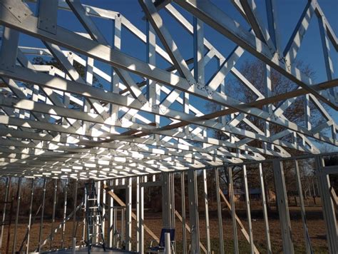 houses with metal trusses|prefabricated steel trusses.